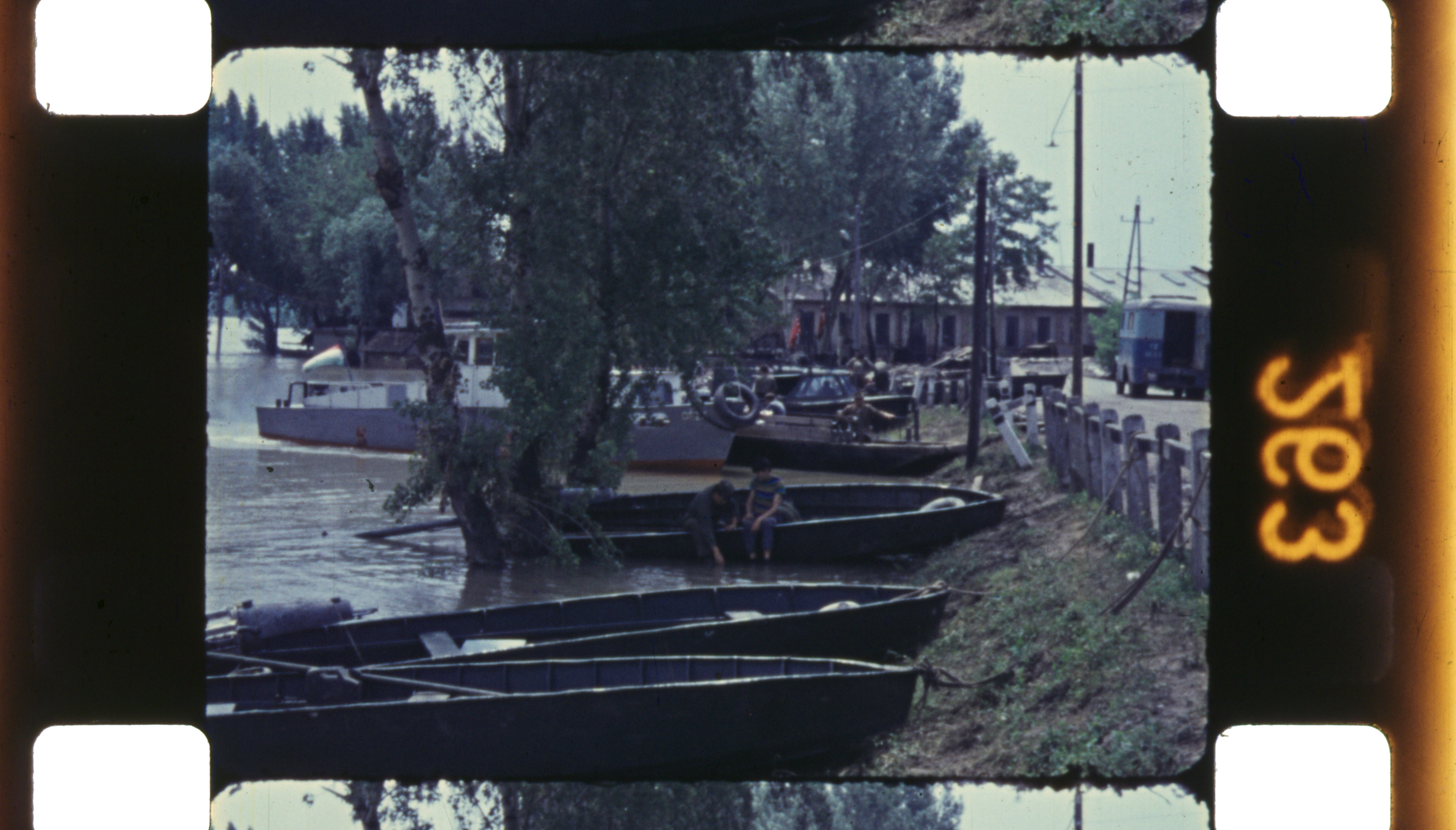 16mm 1970 Tápé Tisza river flood