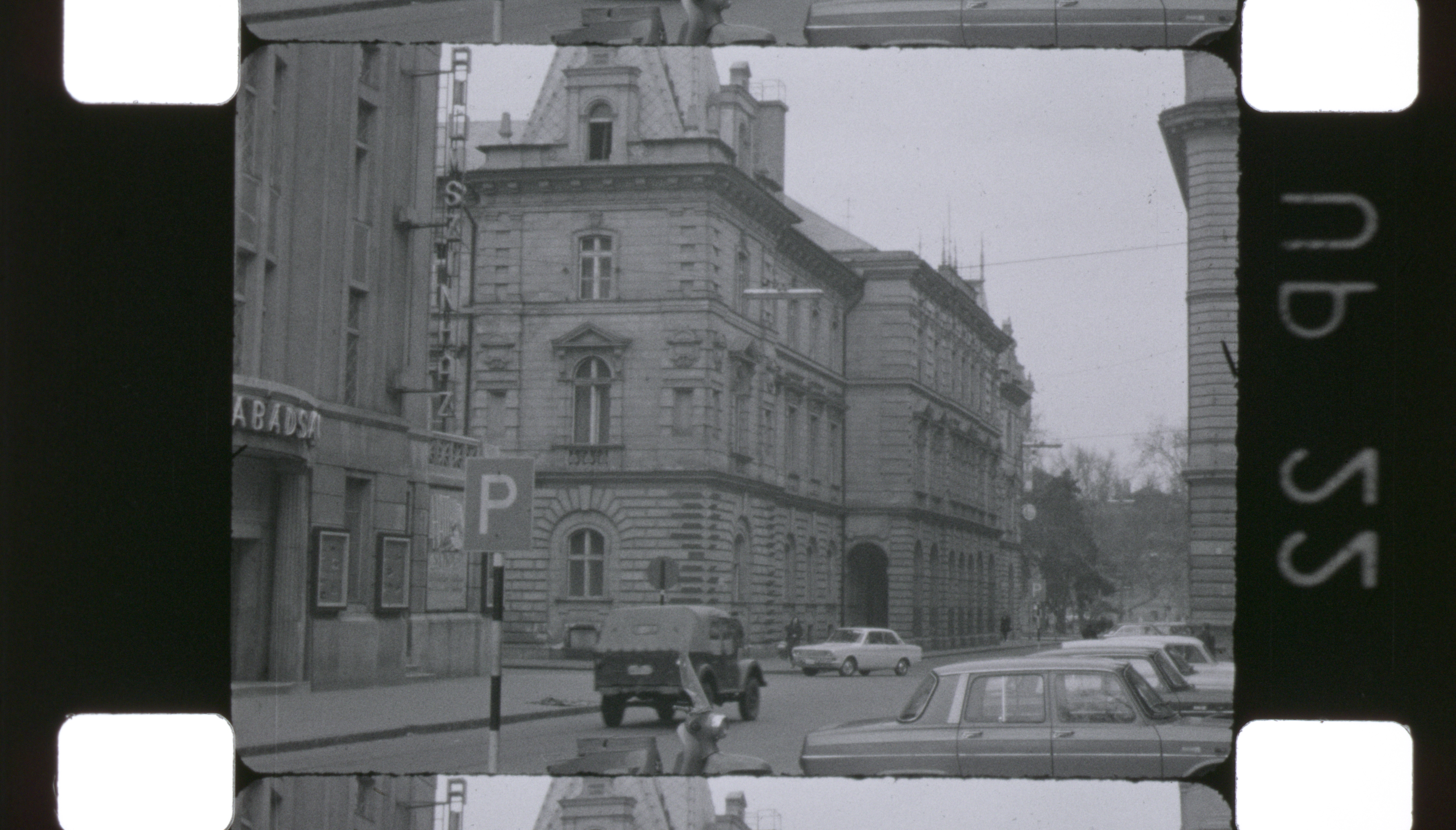 16mm 1969 Szeged Near Szechenyi square